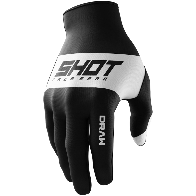 Lasten motocross käsineet Shot Draw Sky musta