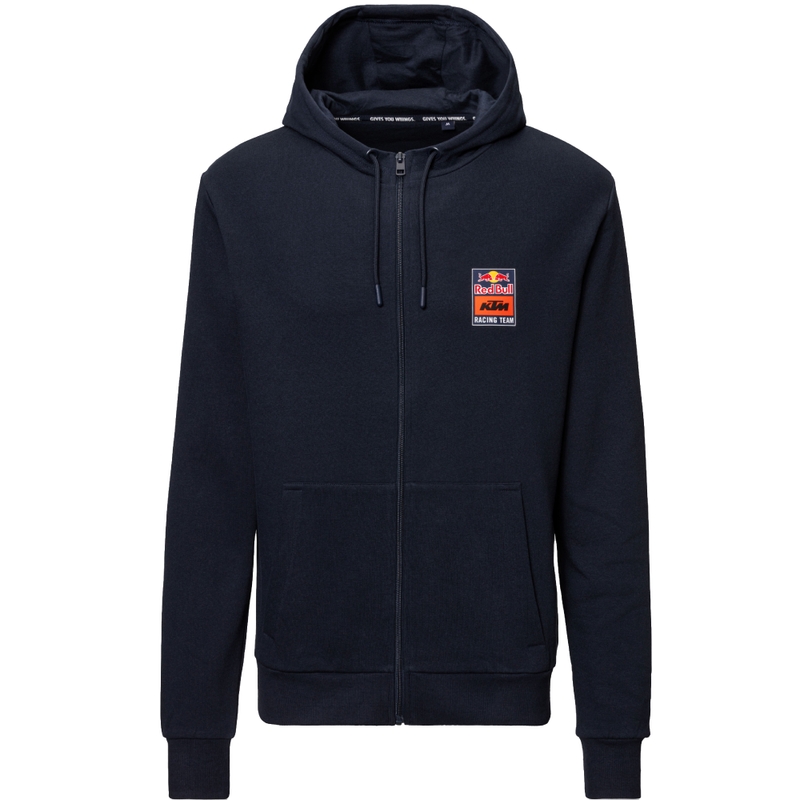 KTM Logo Zip huppari sini-oranssi
