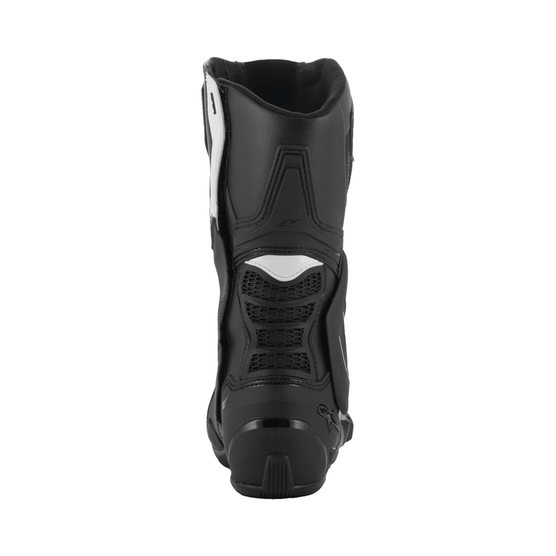 Naisten Alpinestars Stella SMX-6 3 Mustavalkoiset moottoripyöräsaappaat