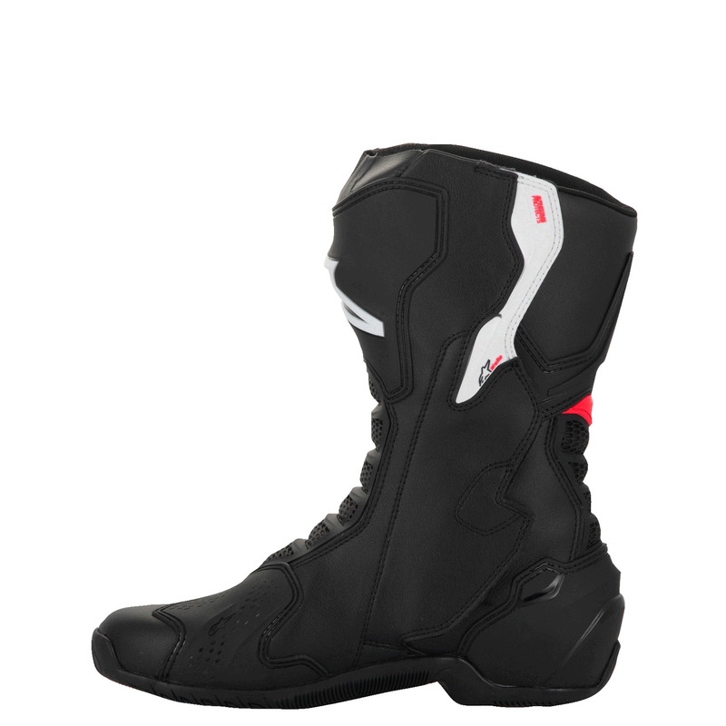 Alpinestars Naisten Stella SMX-6 3 Musta, valkoinen ja vaaleanpunainen Moottoripyöräsaappaat
