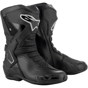 Alpinestars Naisten Stella SMX-6 3 Drystar Black-Silver Moottoripyöräsaappaat