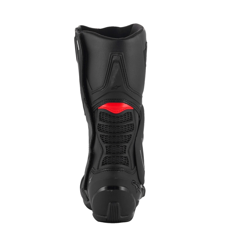 Alpinestars SMX-6 3 musta-fluo-punainen moottoripyörä saappaat