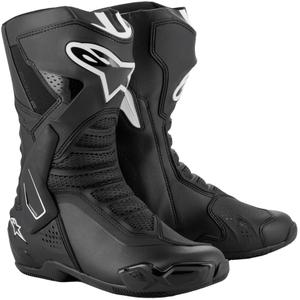 Alpinestars SMX-6 3 mustavalkoiset moottoripyöräilykengät