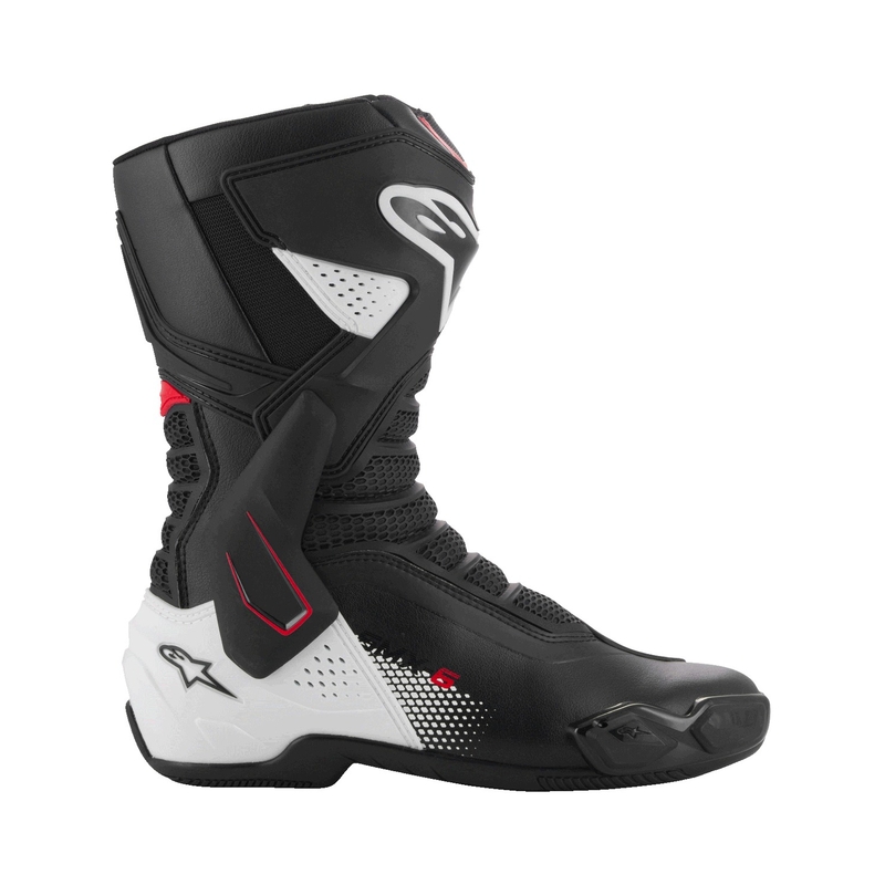 Alpinestars SMX-6 3 musta-valko-punainen moottoripyöräsaappaat