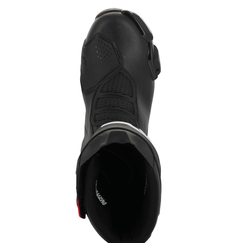 Alpinestars SMX-6 3 Drystar musta ja punainen moottoripyöräsaappaat