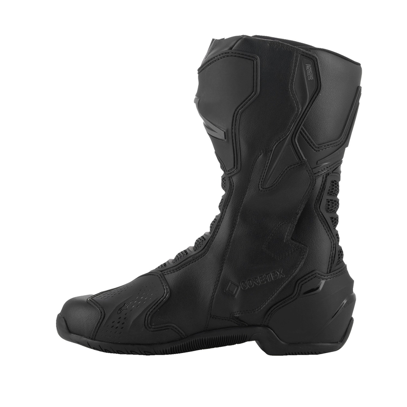 Alpinestars SMX-6 3 Gore-Tex Musta-Tummanharmaa Moottoripyöräilykengät