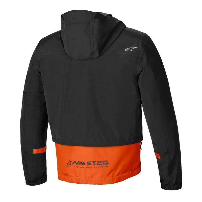 Alpinestars Mootant vedenpitävä anorakki musta-fluo oranssi