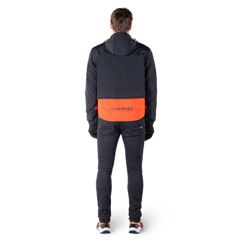 Alpinestars Mootant vedenpitävä anorakki musta-fluo oranssi