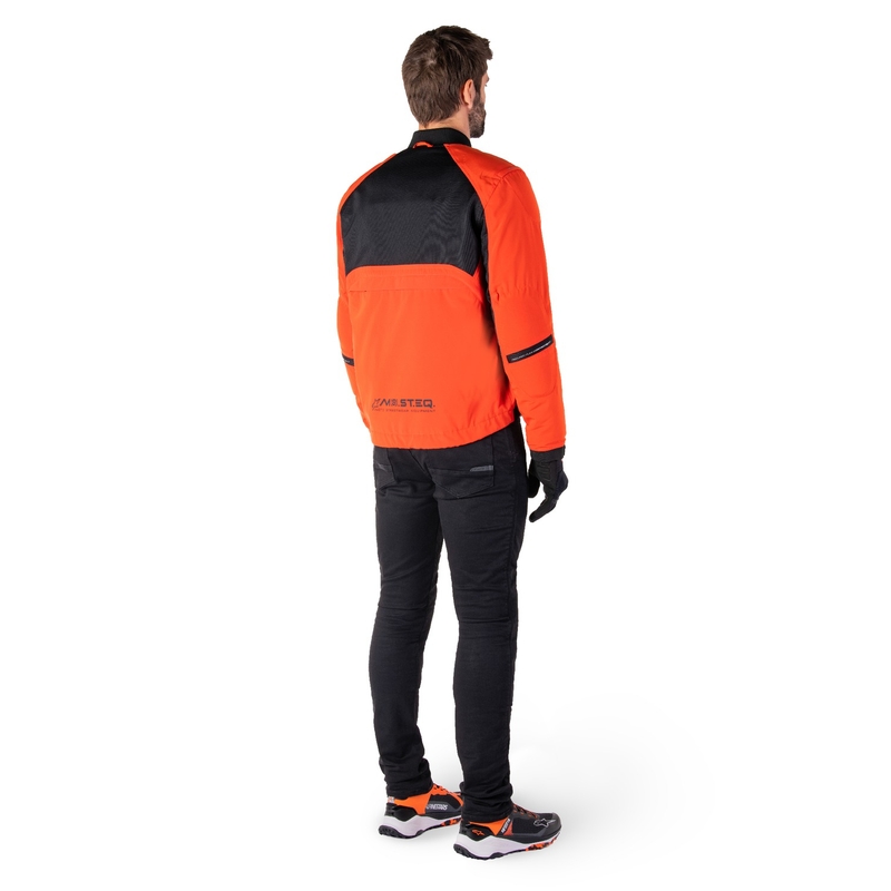 Alpinestars Mootant vedenpitävä anorakki musta-fluo oranssi
