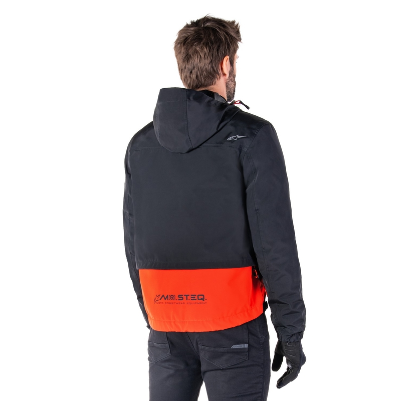 Alpinestars Mootant vedenpitävä anorakki musta-fluo oranssi