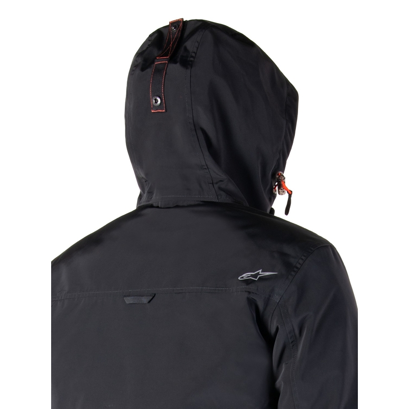 Alpinestars Mootant vedenpitävä anorakki musta-fluo oranssi
