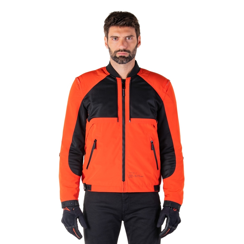 Alpinestars Mootant vedenpitävä anorakki musta-fluo oranssi
