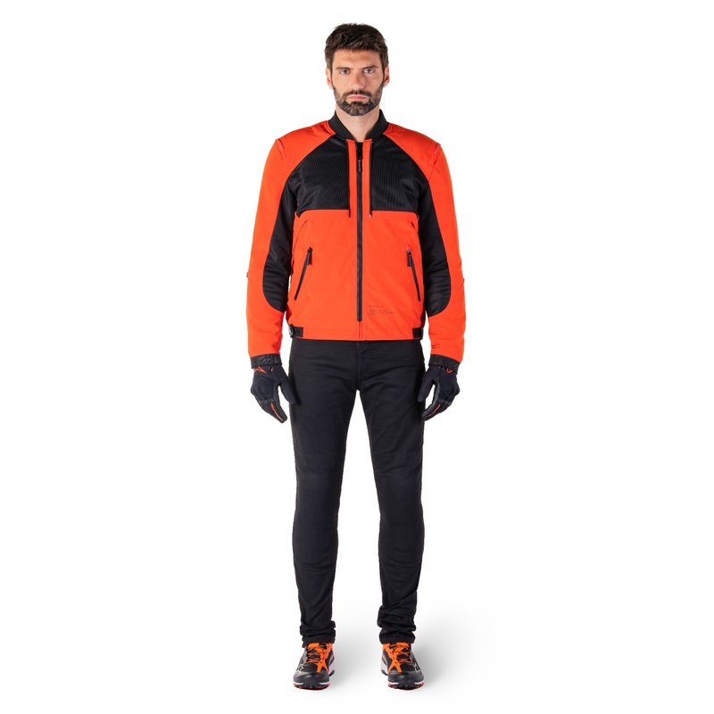 Alpinestars Mootant vedenpitävä anorakki musta-fluo oranssi