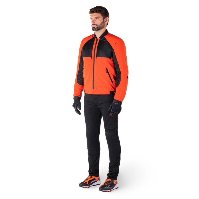 Alpinestars Mootant vedenpitävä anorakki musta-fluo oranssi