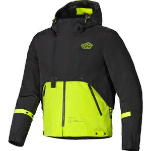 Alpinestars Mootant vedenpitävä anorakki Musta-Fluo Keltainen