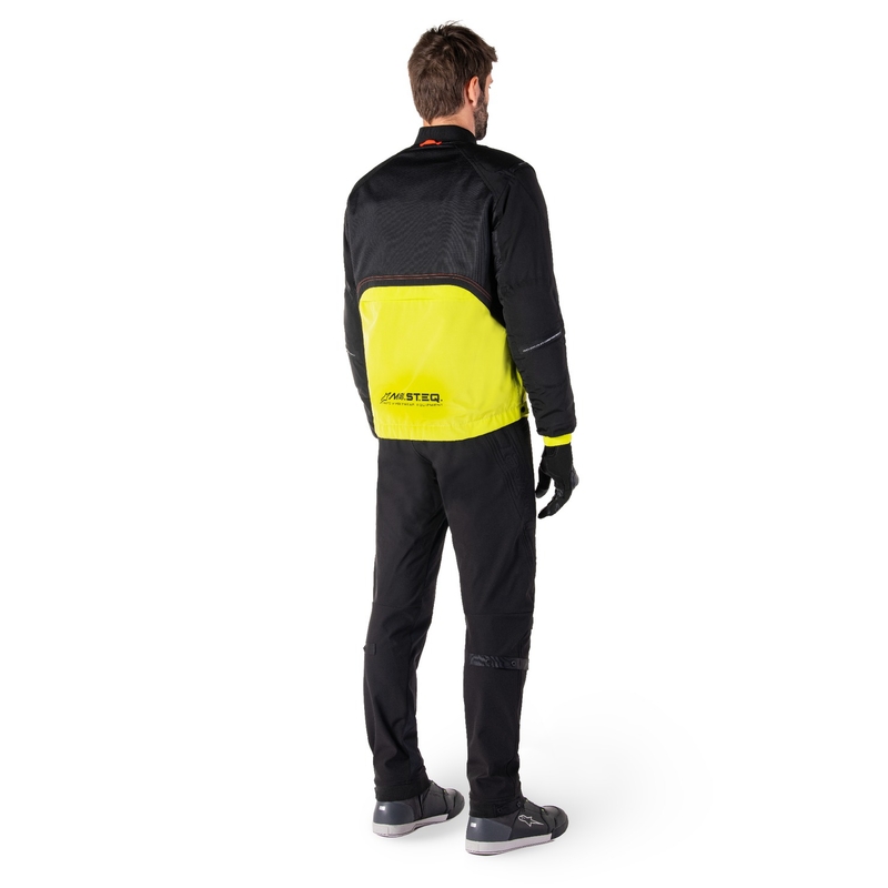 Alpinestars Mootant vedenpitävä anorakki Musta-Fluo Keltainen