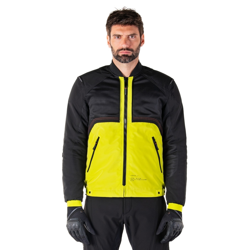 Alpinestars Mootant vedenpitävä anorakki Musta-Fluo Keltainen