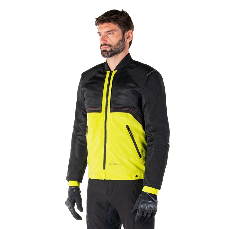 Alpinestars Mootant vedenpitävä anorakki Musta-Fluo Keltainen