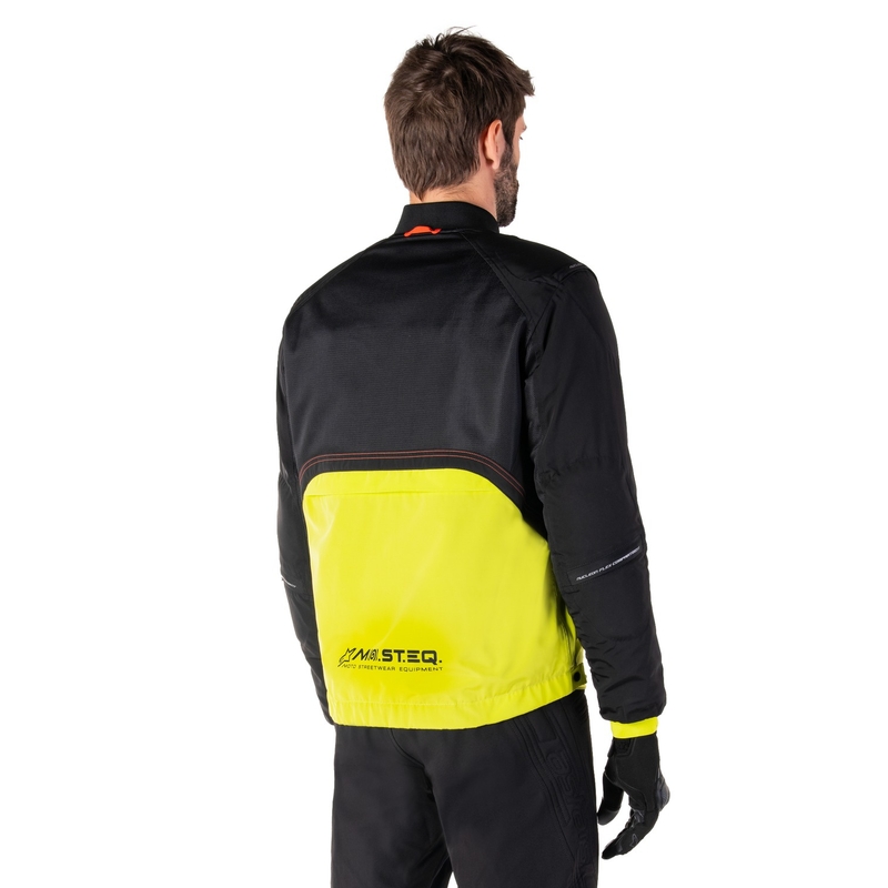 Alpinestars Mootant vedenpitävä anorakki Musta-Fluo Keltainen