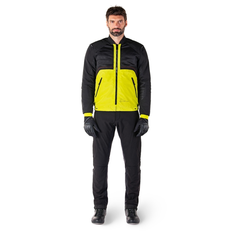 Alpinestars Mootant vedenpitävä anorakki Musta-Fluo Keltainen