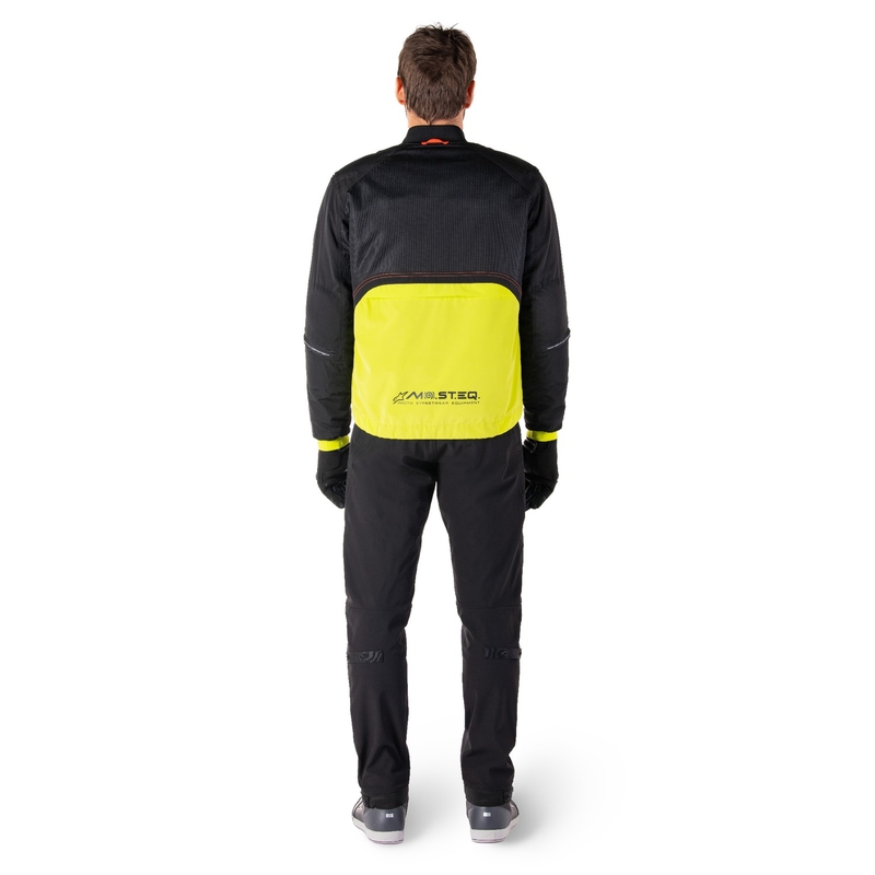 Alpinestars Mootant vedenpitävä anorakki Musta-Fluo Keltainen