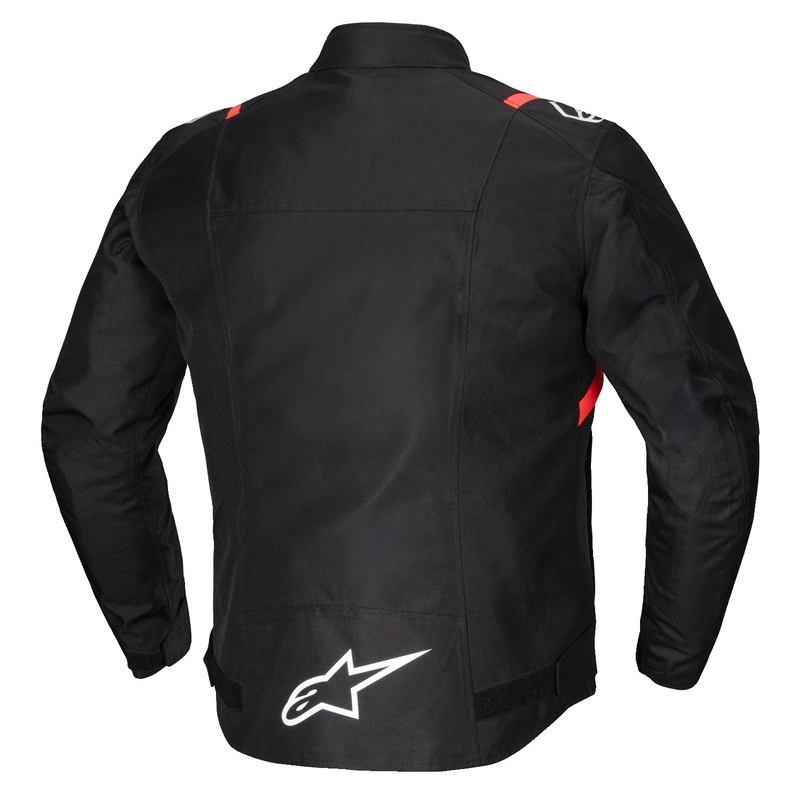 Alpinestars T-SPS 2 Vedenpitävä musta-valkoinen-fluo punainen moottoripyöräily takki
