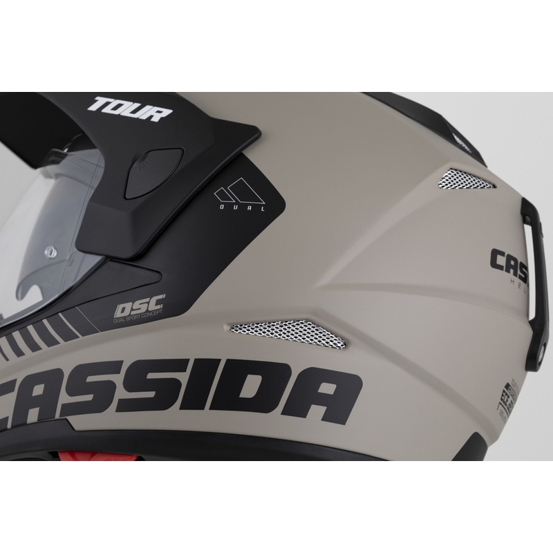 Enduro kypärä Cassida Tour 2.0 Dual matta hiekka-musta