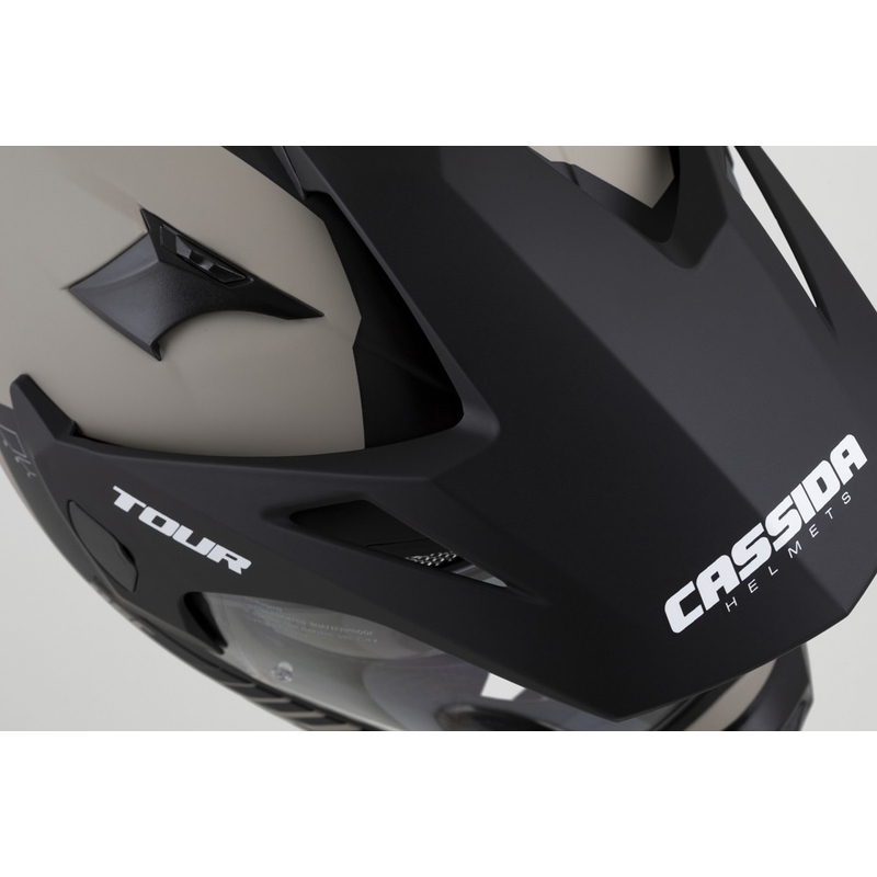 Enduro kypärä Cassida Tour 2.0 Dual matta hiekka-musta