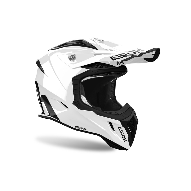Motocross kypärä Airoh Aviator ACE 2 Väri valkoinen kiiltävä