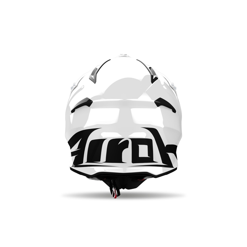 Motocross kypärä Airoh Aviator ACE 2 Väri valkoinen kiiltävä