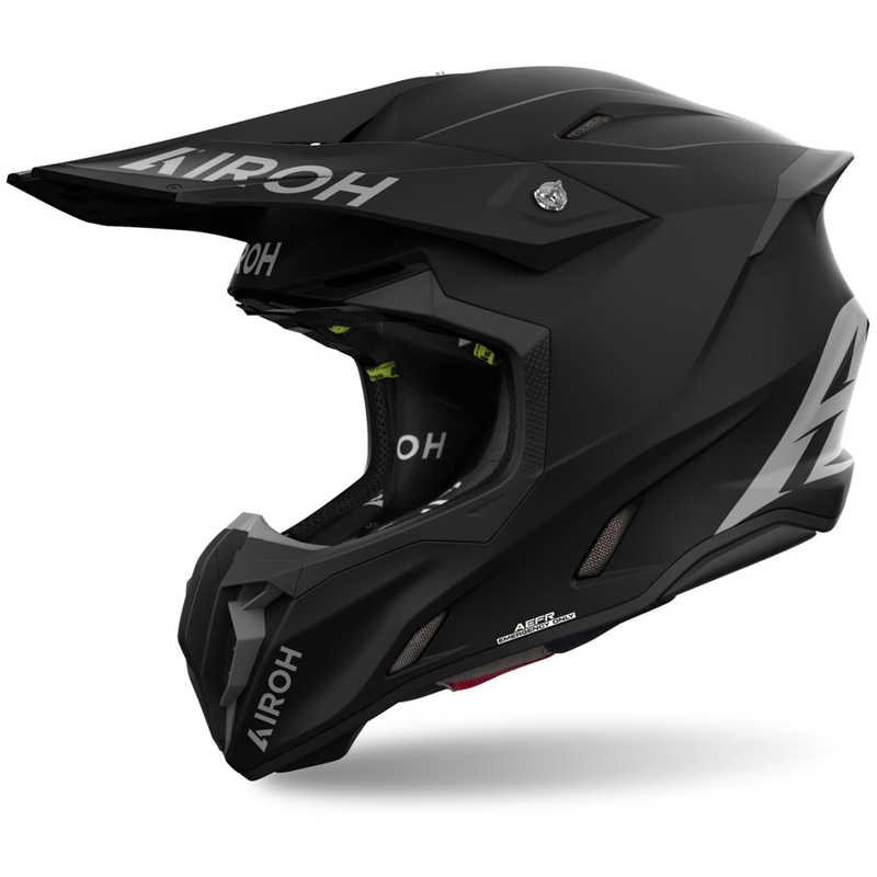 Motocross kypärä Airoh Twist 3 Väri mattamusta