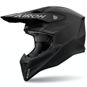 Motocross kypärä Airoh Wraaap Väri musta mattainen