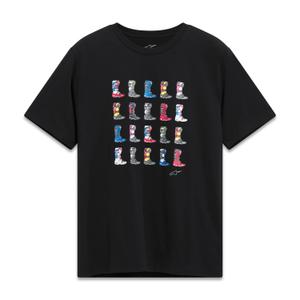 T-paita Alpinestars Many CSF musta