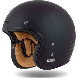 Avoin kypärä Cassida Eso Forty Nine mattamusta