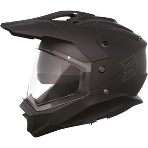 Enduro kypärä Shot Trek Max Vision Solid Matta Musta