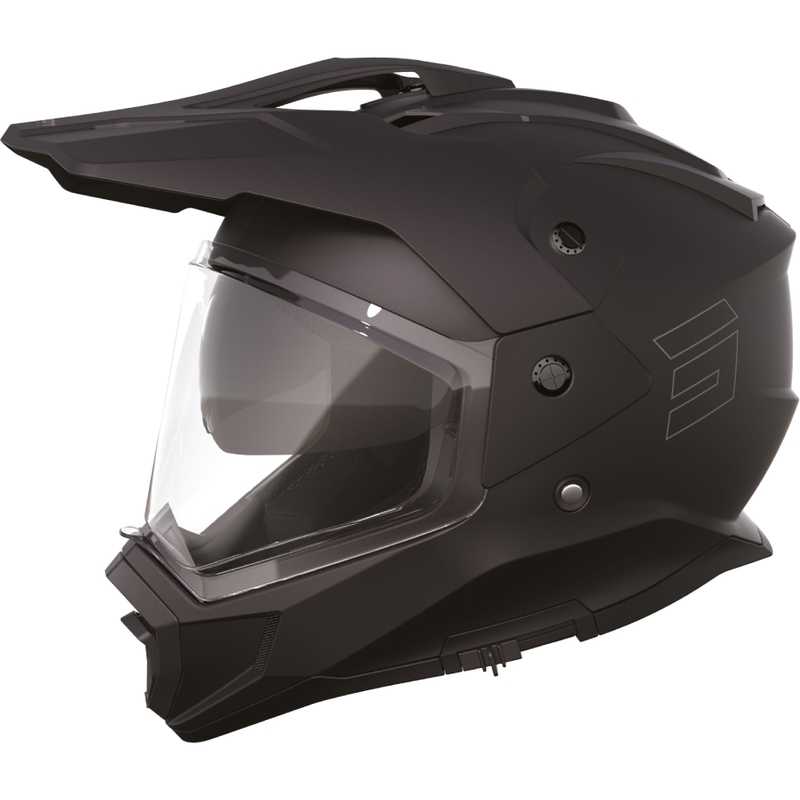 Enduro kypärä Shot Trek Max Vision Solid Matta Musta