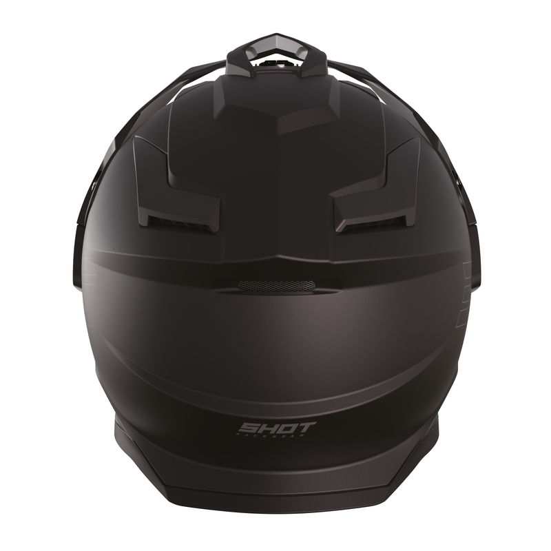 Enduro kypärä Shot Trek Max Vision Solid Matta Musta
