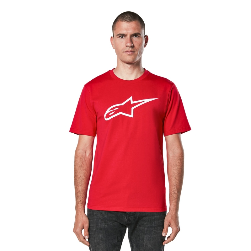 T-paita Alpinestars Ageless 2.0 CSF punainen ja valkoinen