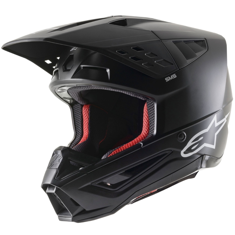Alpinestars S-M5 Solid Motocross kypärä mattamusta