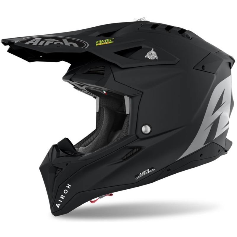 Motocross kypärä Airoh Aviator 3.0 Väri musta mattainen