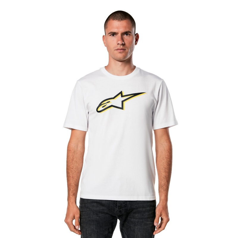 T-paita Alpinestars Ageless Shadow CSF valkoinen-musta