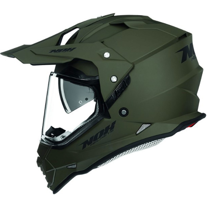 Enduro kypärä NOX N312 vihreä matta