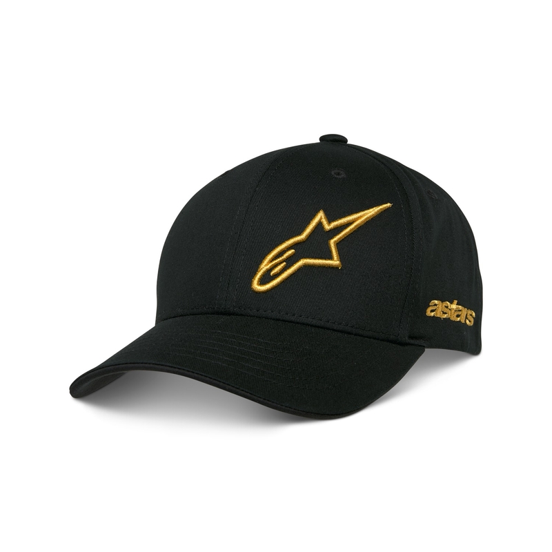 Alpinestars Sessionized Snapback lippis musta ja kultainen