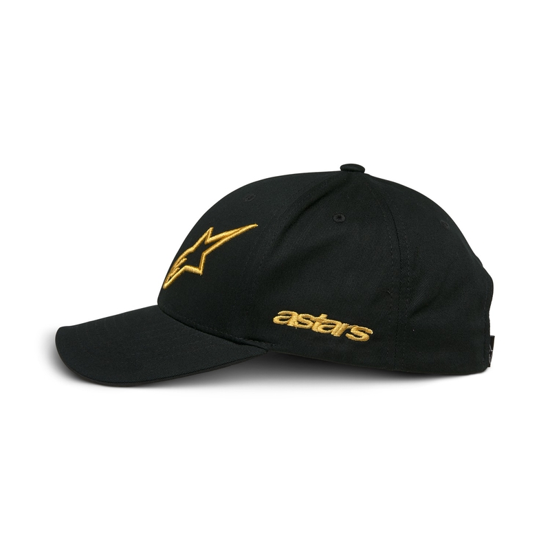 Alpinestars Sessionized Snapback lippis musta ja kultainen