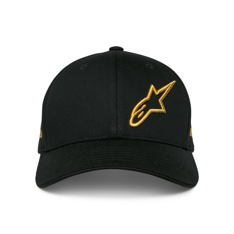 Alpinestars Sessionized Snapback lippis musta ja kultainen