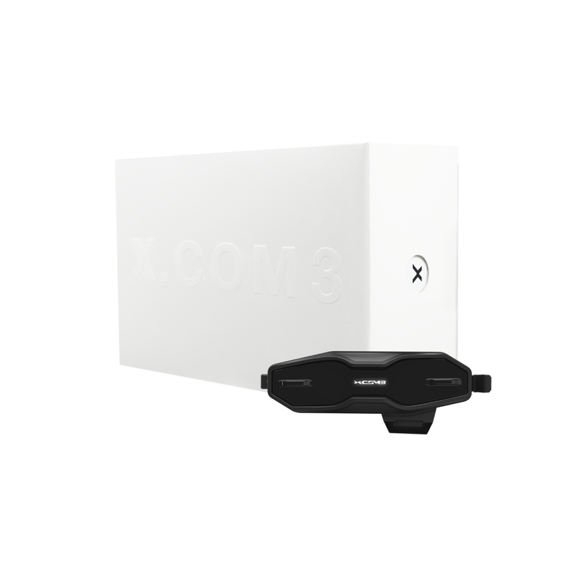 Bluetooth-intercom Nexx X.COM 3 musta alennusmyynti