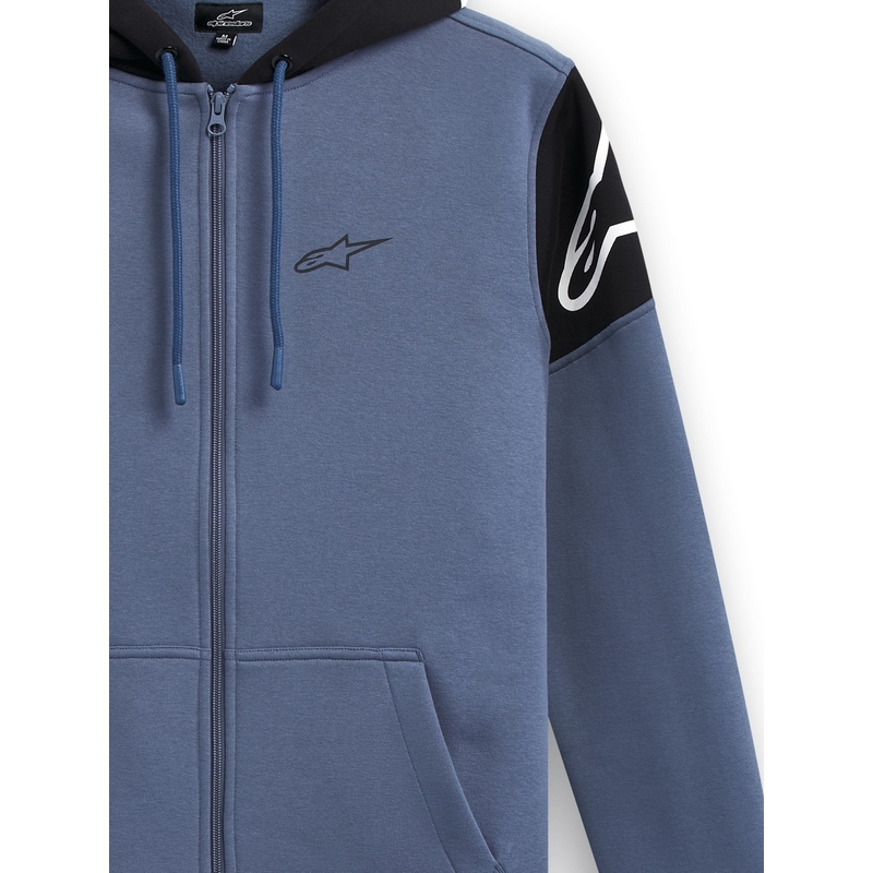 Mikina Alpinestars Velocity Hoodie modro-černá