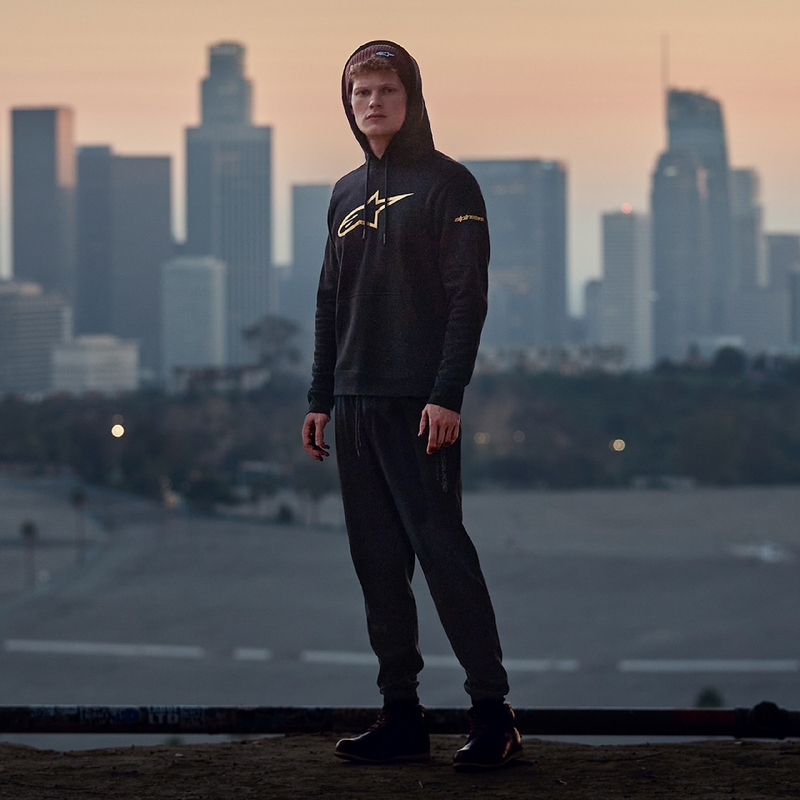 Alpinestars Gilded huppari musta ja kultainen