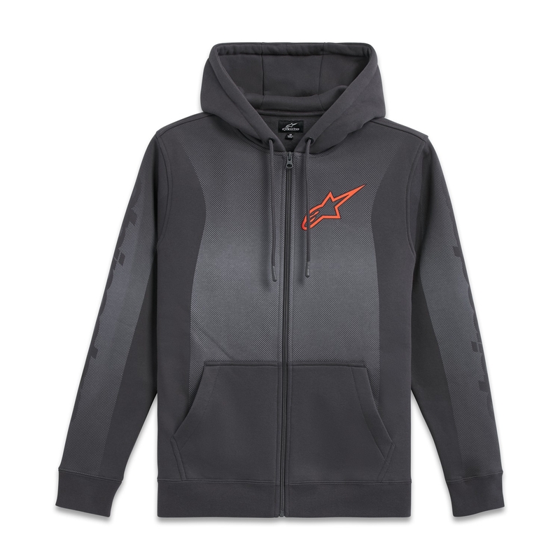 Mikina Alpinestars Arising Hoodie tmavě šedo-světle šedá