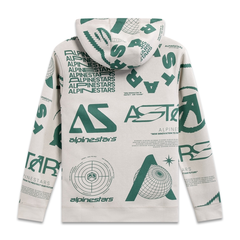 Alpinestars Determinant huppari valkoinen luonnonvalkoinen